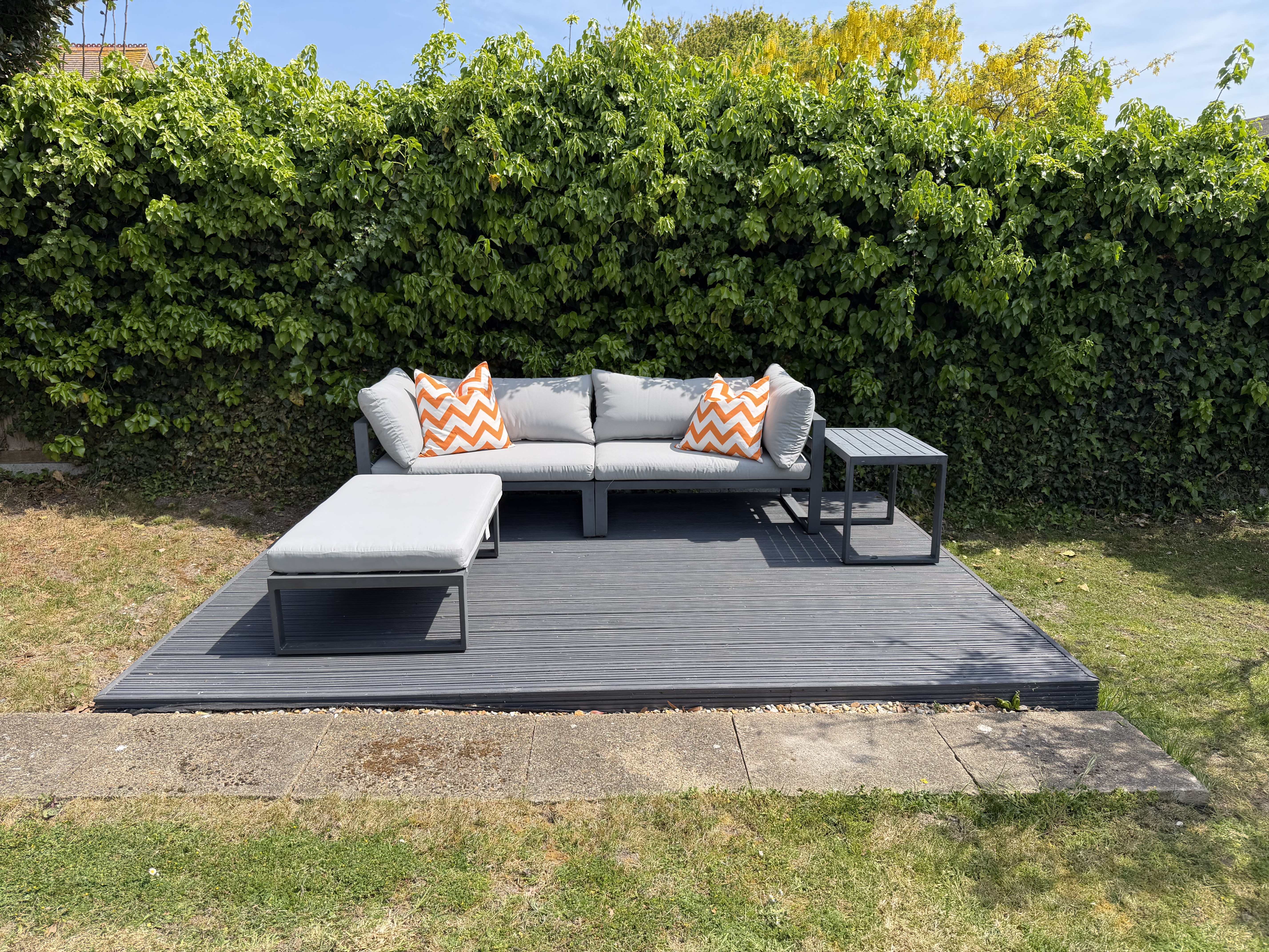 Evening sun terrace