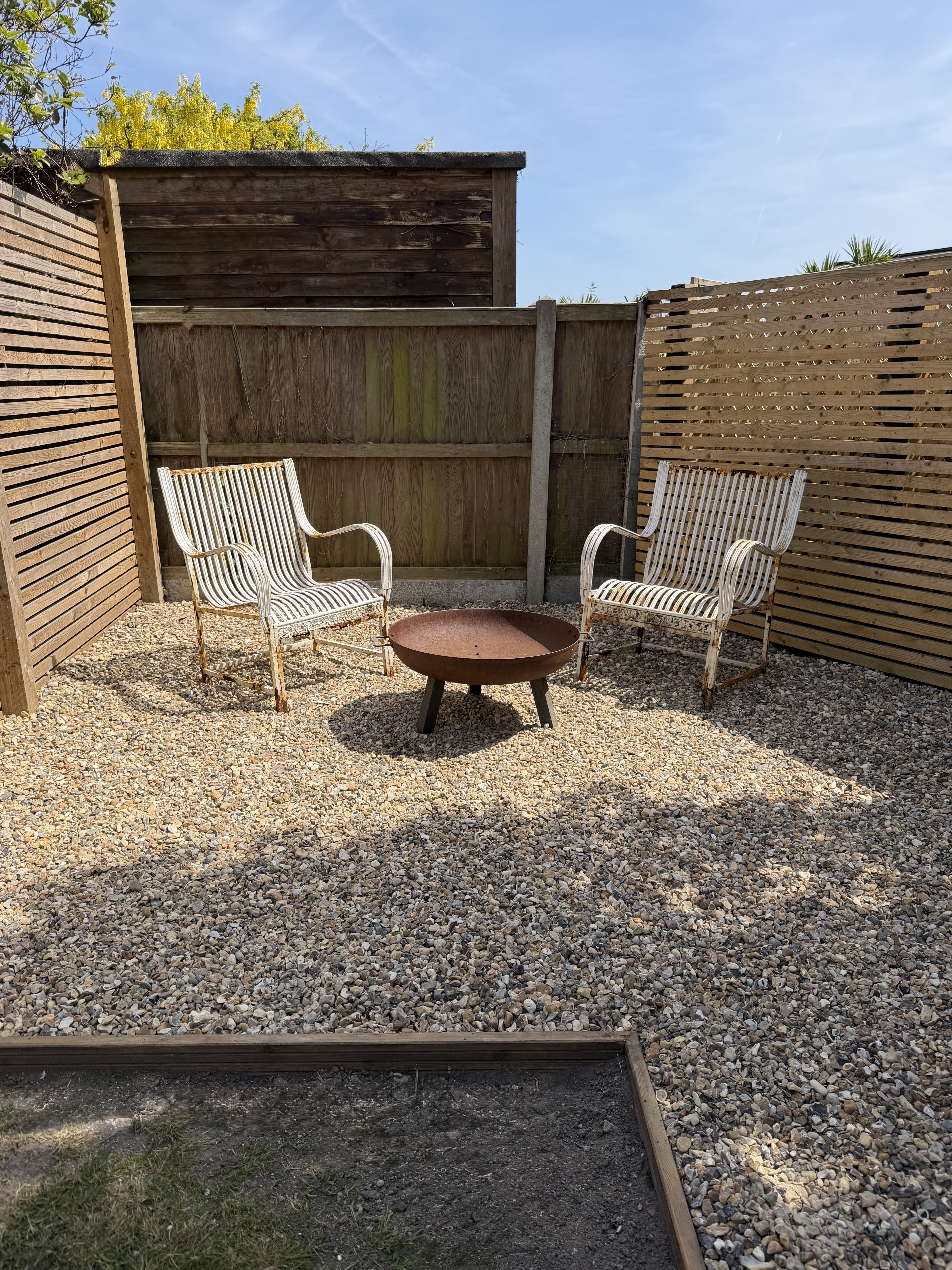 Fire pit area